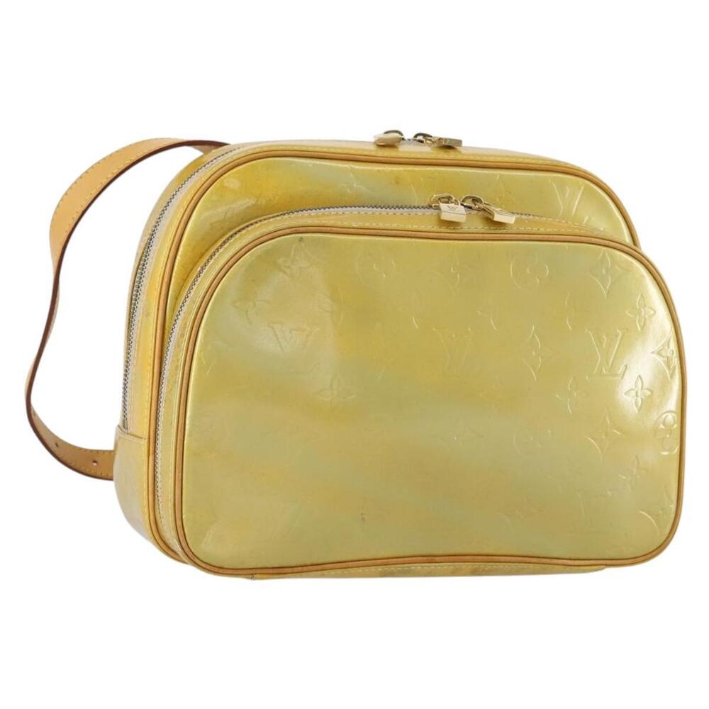 LOUIS VUITTON Monogram Vernis Marley Backpack Gris M91038 LV Auth 153312 - Picture 1 of 16
